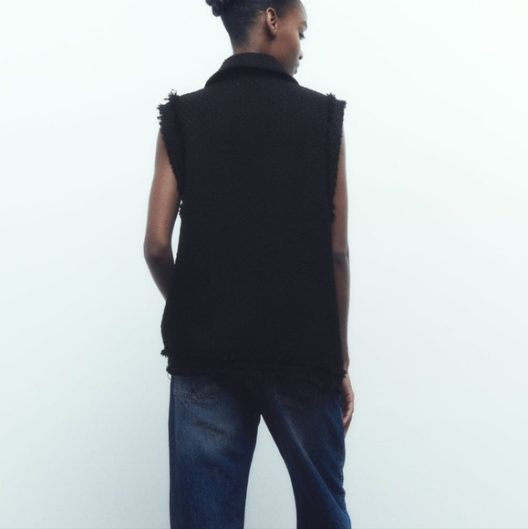 Zara buttoned vest size S - Picture 5 of 10